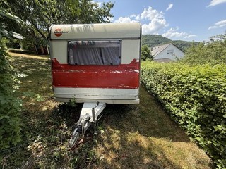 Bürstner 4304 Wohnwagen | Bj. 1990 | Papiere vorhanden | 1.000 kg | Bastler