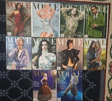 2025 VOGUE MAGAZINE LOT OF 10