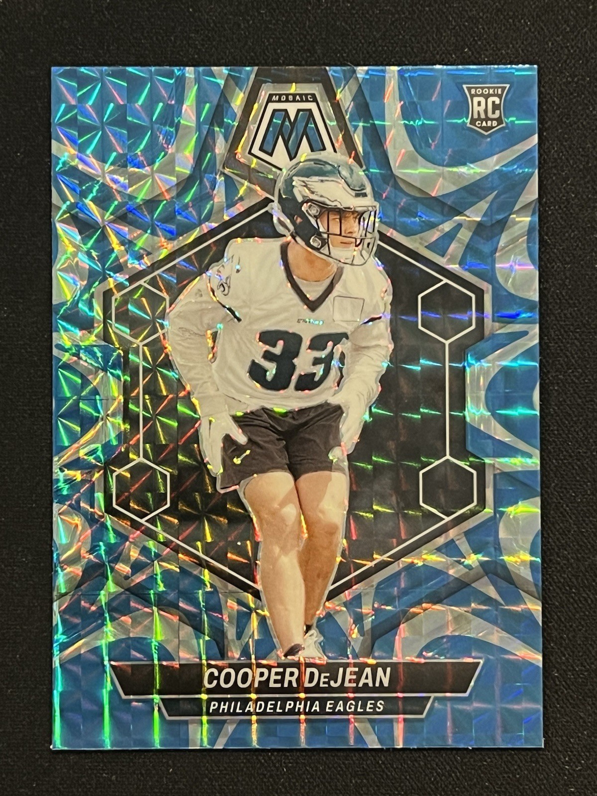 2024 Mosaic - Cooper DeJean #340 Reactive Blue (RC) 🔥