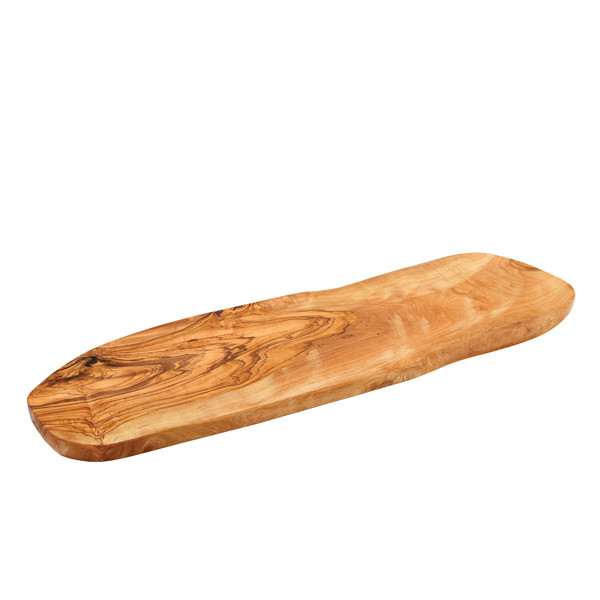 Olive Wood Rustic Serving Platter Perfect For Restaurants  55 X 13Cm Pack Of 1