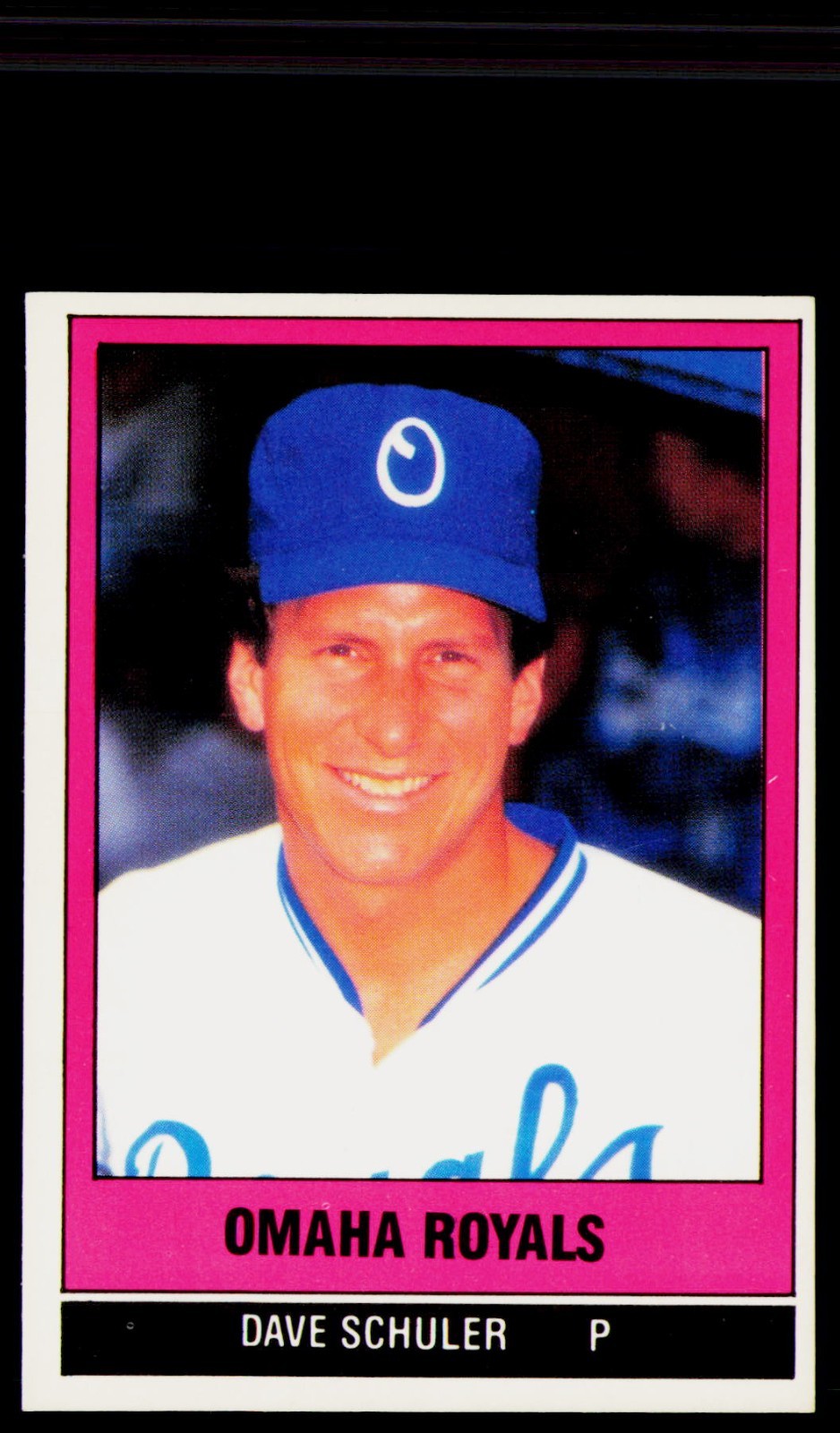 1986 TCMA Baseball - Dave Schuler #19 Omaha Royals