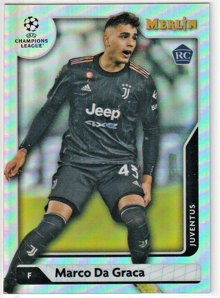 2021-22 Topps Merlin UEFA - Marco Da Graca #83 Refractor RC