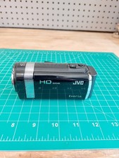 JVC HD Everio HD Camcorder GZ-HM650BU Very Worn but Works No Charger
