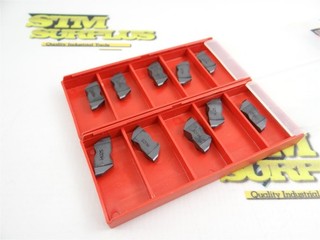10 NEW HAAS INDEXABLE CARBIDE INSERTS GROOVE #3 .062" RAD RH C8 HU25 MADE IN USA