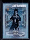 2024-25 Topps Chrome Stephon Castle RC Frozenfractor Rookie #/5 Spurs