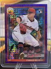 Topps 2026 Series 1 Parker Messick #91C-64 Purple Mojo Serial /250