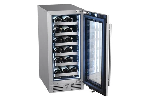 Landmark L3015UI1W-RH 15"W 23 Bottle Capacity Single Zone Wine - Panel Ready - Picture 6 of 12