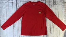 Vineyard Vines Kids Long Sleeve Gingerbread Whale Christmas T-Shirt Sz 16