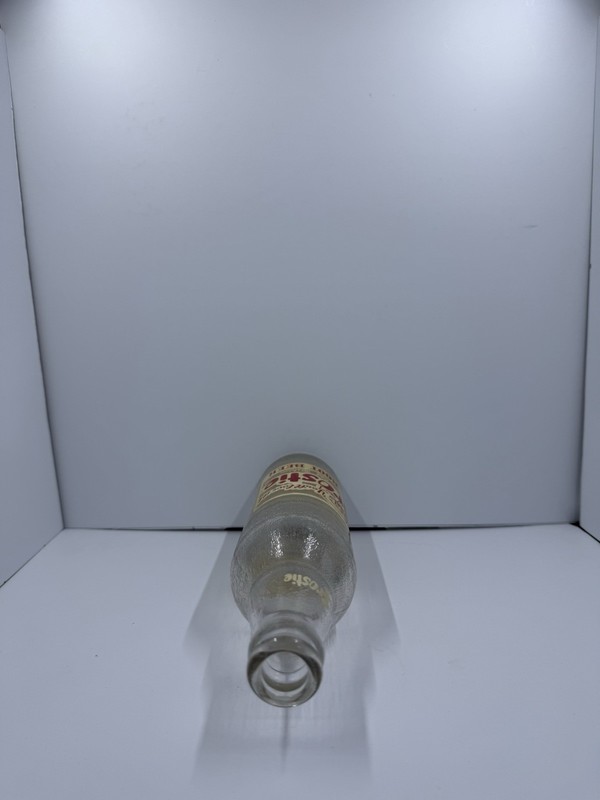 Frostie Old Fashion Root Beer clear glass soda bottle / soda bottle