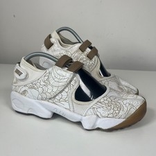 Vintage Nike Air Rift LC Laser Cut Japanese Style 2004 White/Shale - Size 9.5 UK