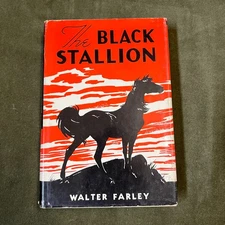 THE BLACK STALLION BY WALTER FARLEY (1941) 33rd PRINTING HC/DJ