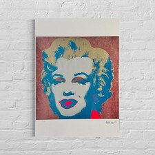 Nummerierte Ausgabe ANDY WARHOL Marilyn Monroe Kunst Print Limited Edition