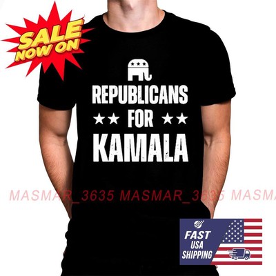 Republicans For Kamala T Shirt,graphic,, new gift HALLOWEEN, DAd gift