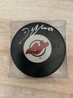David Clarkson Signed NHL New Jersey Devils Puck Autograph JSA Certification