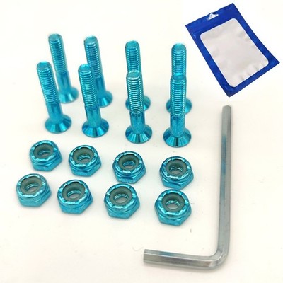 Set Skateboard Screw Skateboard Bolts Nuts 25mm Accessories for bridge Screw