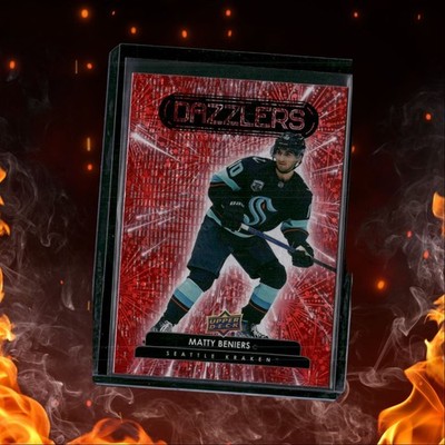 2022-23 Upper Deck Matty Beniers Dazzlers Red Rookie #DZ-18