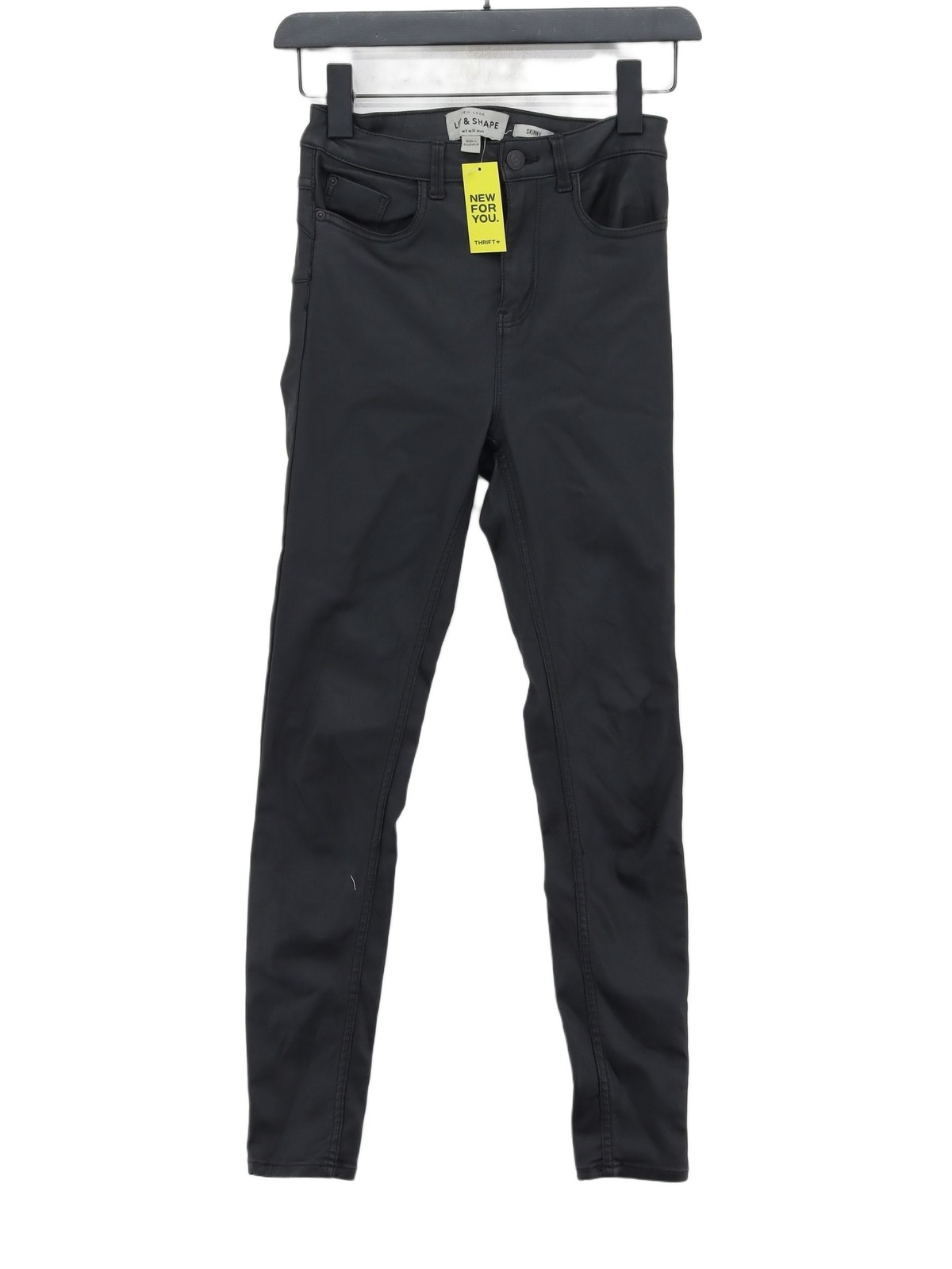 ALTRA Leggings donna New Look UK 8 nero 100% altro lunghezza intera