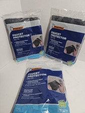 Lot of 3 Frost King Faucet Protector Cover Padded Outdoor Winter Sock 7 x 9