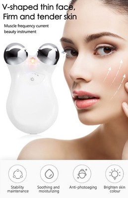 Gesicht Mikro Massagegerät Elektrisch Lift Hautpflege Werkzeug Spa Straffung Lifting Schönheit