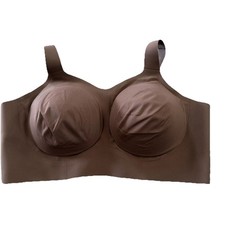 Evelyn Bobbie The Beyond Bra Sz 3XL BROWN UMBER Comfort Wireless Bra