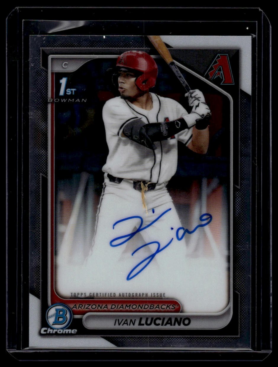 2024 Bowman Draft #CPA-IL Ivan Luciano Chrome Prospect Autographs