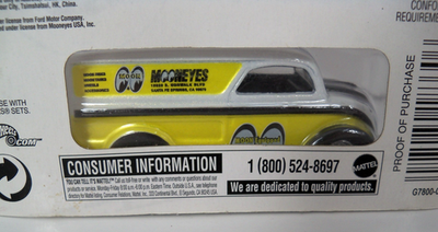Hot Wheels Special Delivery Moon Eyes Milk Truck Limited Edition 1