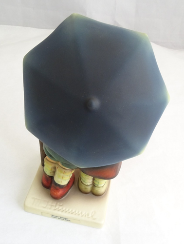 Hummel Goebel Stormy Weather 71/I Figurine Boy and Girl Under Umbrella FedEx FS - Picture 21 of 24