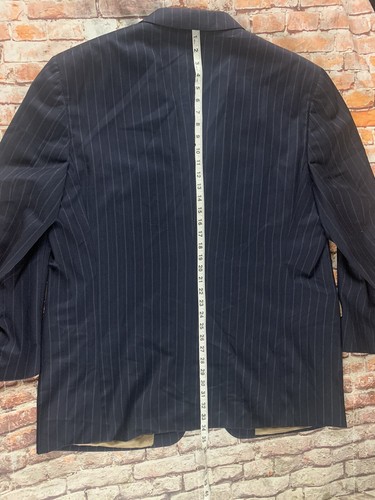 Trussini Boyd’s Philadelphia Lana Super 100’s Blue Pinstripe Suit 42R - 第 8/22 張圖片