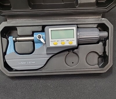 BESLANDS DIGITAL ELECTRONIC MICROMETER-MODEL # 0-25 MM