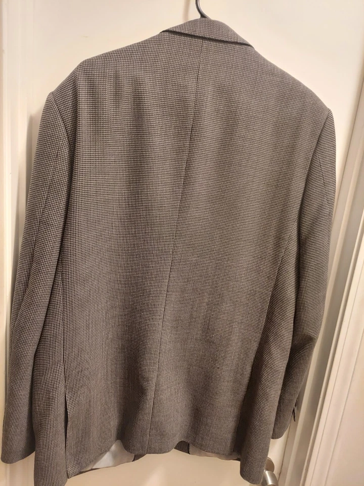 Chaqueta Blazer Tiglio Para Hombres Luxe Lana Novello Talla 42R Foto 2 de 4