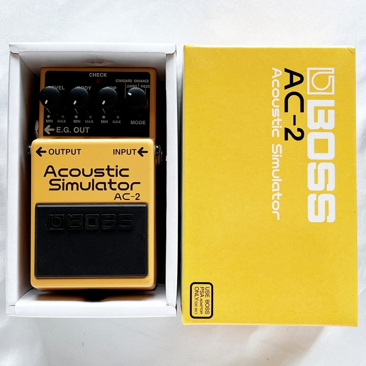 BOSS AC-2 Acoustic Simulator 1998 Vintage Guitar Pedal