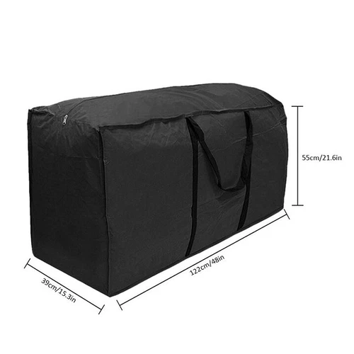 Waterproof Christmas Xmas Tree Storage Bag Extra Large Cushion Bag Black - Picture 15 of 16