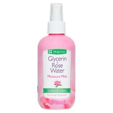 De La Cruz Glycerin and Rose Water Moisture Mist SPRAY, Made in USA, 8 FL. OZ.