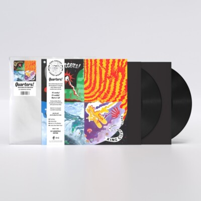 KING GIZZARD & THE LIZARD WIZARD - QUARTERS  LIMITED 2 LP+MP3 NEU