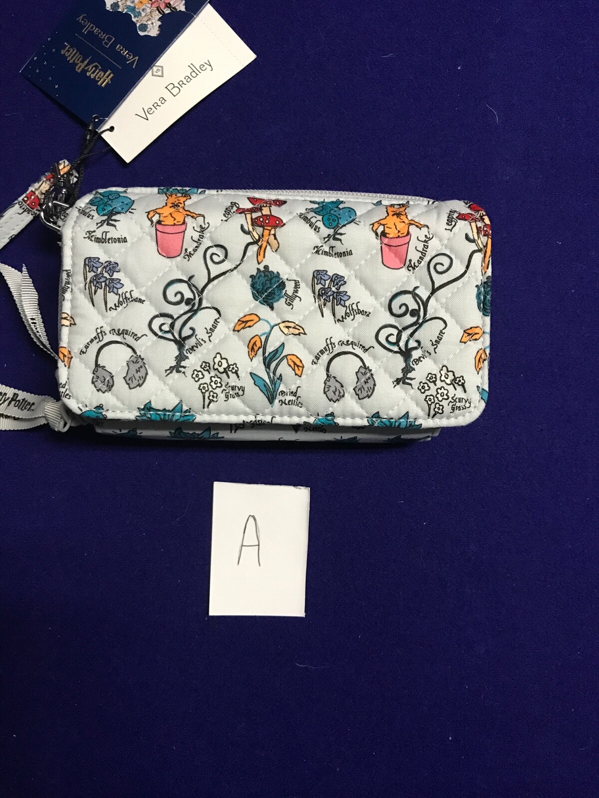 Vera Bradley RFID All In One Crossbody Harry Potter In Herbology Ditsy NEW