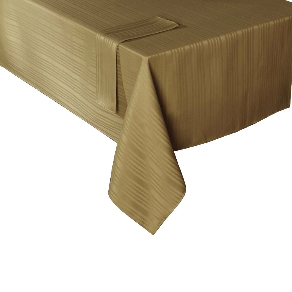 100% Poliéster Manteles rectangular de rayas