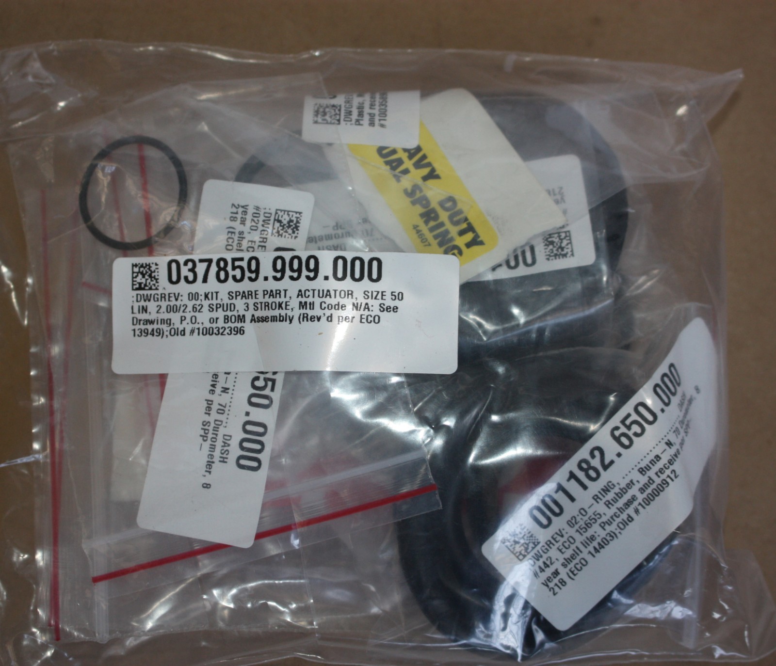 Parts Repair kit for FLOWSERVE VALTEK Mark 1 DN80 globe valve & VL50