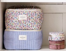 Sezane Vanity Blue Stripes