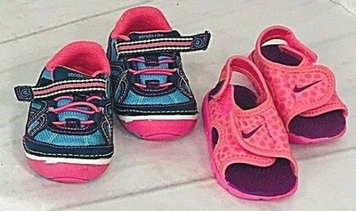 hot pink nike sandals