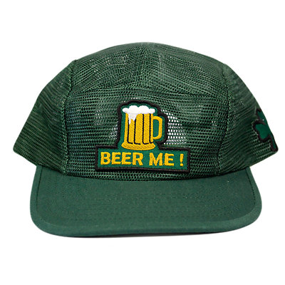 St. Patrick's Day Beer Me 5 Panel Snapback Hut Kleeblatt Kleeblatt Gold Irisch