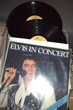ELVIS PRESLEY:  ELVIS in Concert   Zustand Vinyl NM-  ITALIEN.  /P27