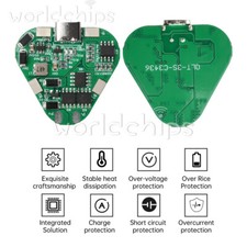 10pcs 12V20A 3s Type-C 18650 Li-ion Battery Charging OverCharge Protection Board