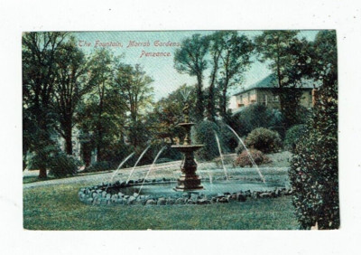 Cornwall Postkarte, Morrab Gardens Penzance, 