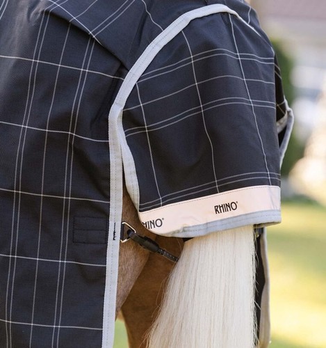 Horseware Rhino Pony Vari-Layer Turnout Wug 250g High Neck Rug 1000d 3'9"-5'9" - Picture 7 of 10