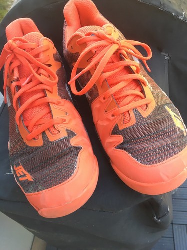 Babolat Jet Matryx Para Hombre Zapato Tenis todas Tribunal Matrix Naranja  Brillante Talla 11.5 | eBay