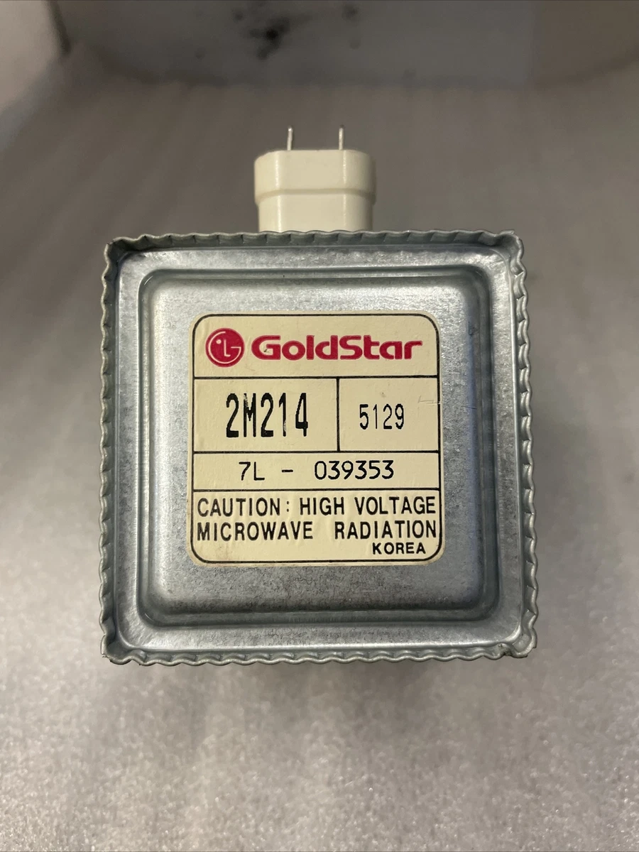 LG GoldStar Microwave Magnetron Silver 2M214 eBay