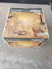 Vintage Classic 1970's Punchbowl, ladle & cups