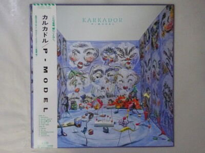 P-Model Karkador Edge Records ELR-28002 Japan  VINYL LP OBI