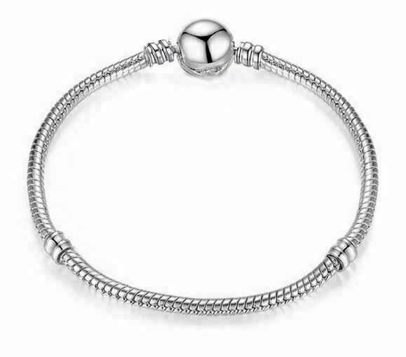 BETTELARMBAND FÜR CHARMS ANHÄNGER AUS EDELSTAHL ARMBAND ARMKETTE SCHMUCK (NEU)