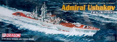 NEW Dragon 1/700 Admiral USHAKOV Nuclear Guided Missile Cruiser